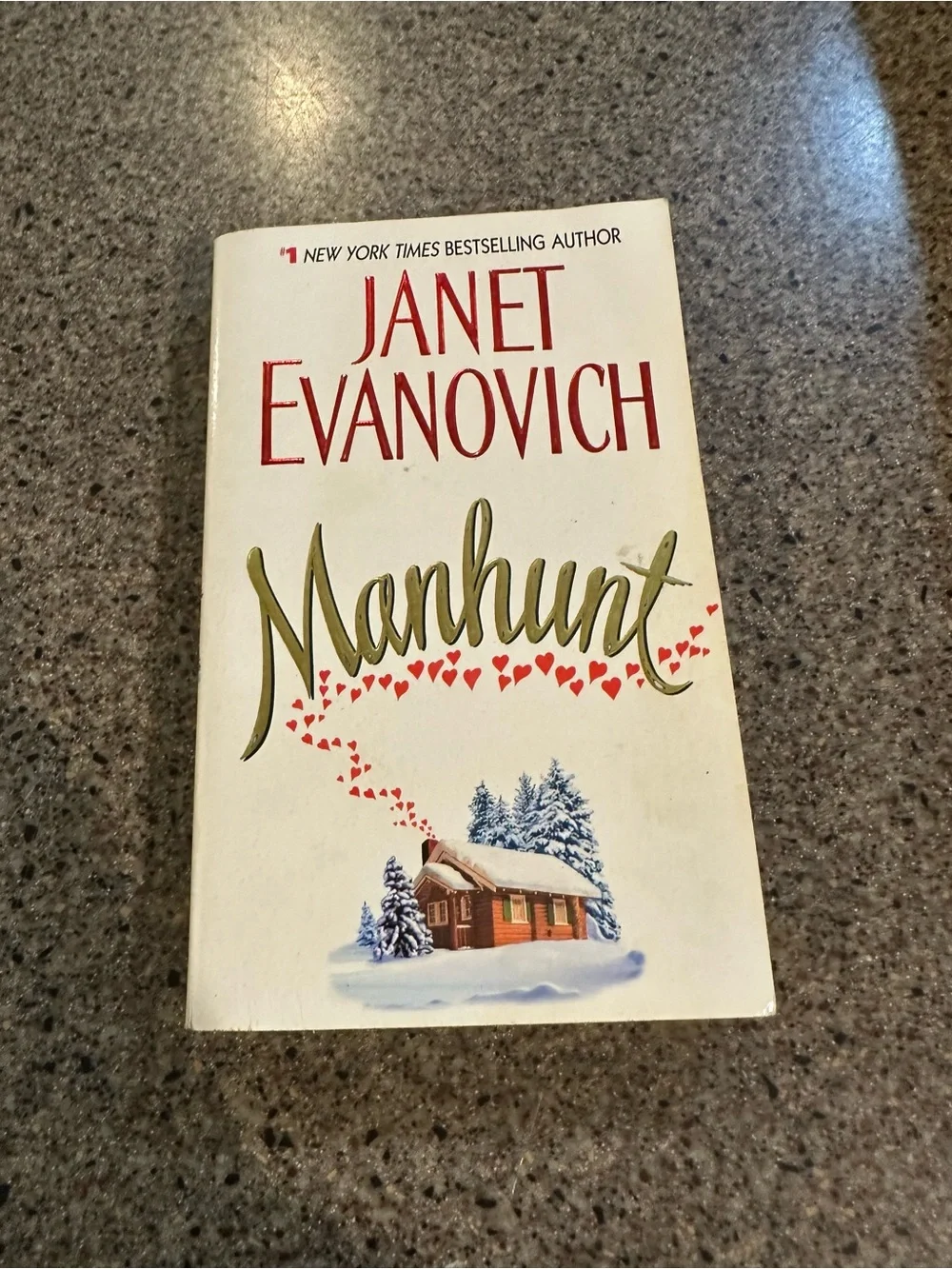 Manhunt Paperback Book - White Cover